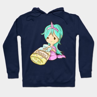 Anime Unicorn Girl Hoodie